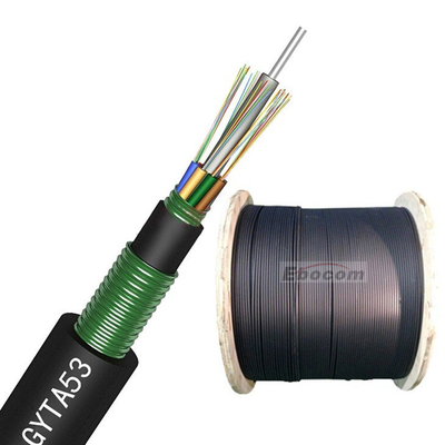 Direct Buried GYTA53 Fiber Optic Cable 4 8 12 24 Core  for communication networking