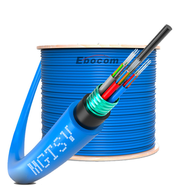Flame Retardant MGTSV Fiber Optical Cable Underground  24 Core double jacket Explosion proof longdistance communication