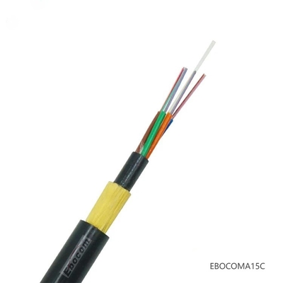 Span 100m ADSS All Dieletric 48 96 Cores Singlemode Outdoor Optical Fiber Cable
