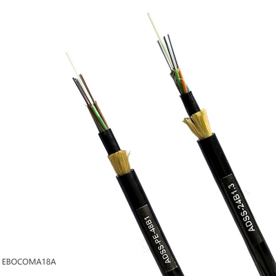 High quality ADSS Cable 12 24 48 72 96 Core Fiber Optic Price per km Chinese factory self support