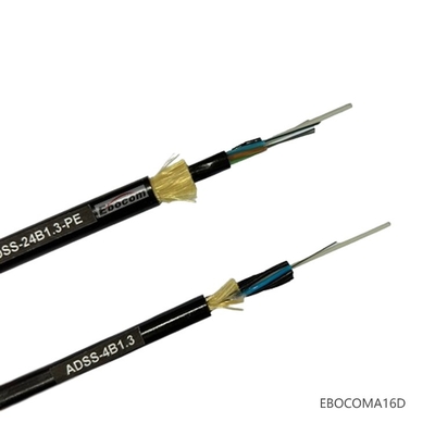 High quality ADSS Cable 12 24 48 72 96 Core Fiber Optic Price per km Chinese factory self support
