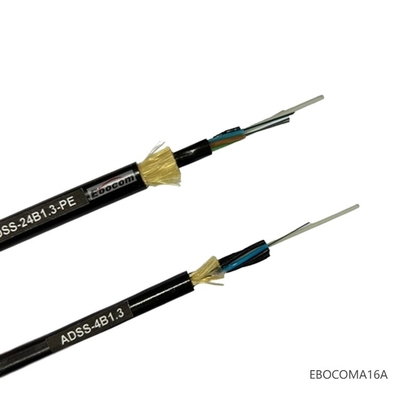 24 core Span 100m ADSS Factory Price Outdoor Self-supporting Aerial Fiber Optical Cable