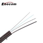 Indoor Drop FTTH Cable GJYXCH 1 2 4 Fibers G657 Fiber Optic LSZH single mode FRP strength member