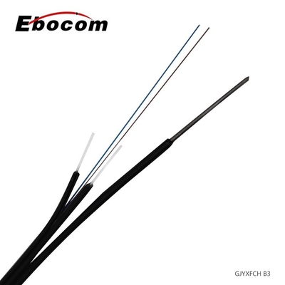 Aerial Drop Cable Outdoor GJYXFCH FTTH 1 Core G657A1 Optical G657A1 A1 single mode Internet wire construction