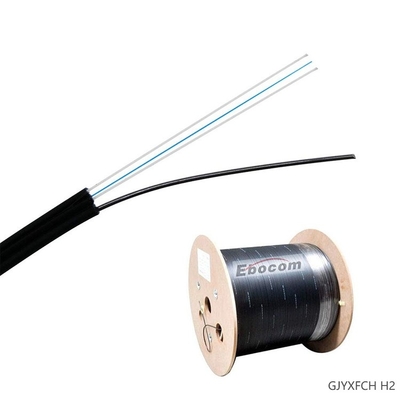 Aerial Drop Cable Outdoor GJYXFCH FTTH 1 Core G657A1 Optical G657A1 A1 single mode Internet wire construction