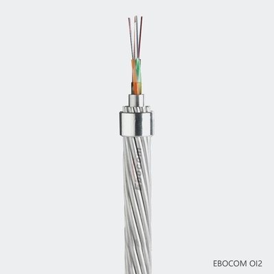 OPGW-48B1-100 118.8;66.2 Ground Wire Cable  48 72 288 Core For Tower Comuni infrastruction
