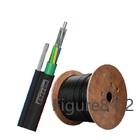 Figure 8 GYTC8S Fiber Optic Cable Self Supporting 12 Core Armored G652D PVC jacket  single mode lac