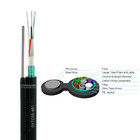 Figure 8 GYTC8S Fiber Optic Cable Self Supporting 12 Core Armored G652D PVC jacket  single mode lac
