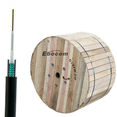 GYXTW Fiber Optic Cable 2-24core g652d Direct Burial Bending Radius 10-20D for Internet Installation