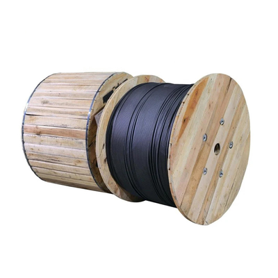 Outdoor Duct Fiber Optic Cable GYTS Light Armored SM G652D MLT Stranded 12 24 48 Core With PE Jacket