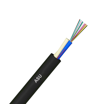 Aerial Self-Supported ASU Mini ADSS 12 Core Fiber Optic Cable Span 80m 100m Manufacturer