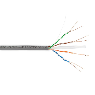 Cat6a UTP Ethernet Cable 4 Pair wire 0.48 0.5 0.52 Copper  Conductor 1000ft for Networking