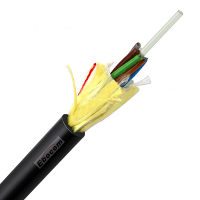 All Dielectric Self Supporting Fiber Optic Cable 24 Core Span1000m For Network Infrastruction