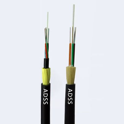 100M SPAN ADSS FIber Optic Cable12/24/48/96 Core SM G652D Optical Cable