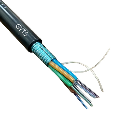 24 Core GYTS Armored Fiber Optic Cable for Duct & Aerial | Shandong Yibo