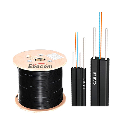 FTTH Drop Cable Gjyxch รับรองตัวเอง G652S G657A1 สําหรับโครงการอินเตอร์เน็ตภายในภายนอก