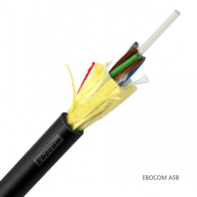 ADSS OEM Outdoor 36 Core Aerial Fiber Optic Cable With Double PE Outer Jacket