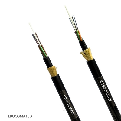 24 core Span 100m ADSS Factory Price Outdoor Self-supporting Aerial Fiber Optical Cable