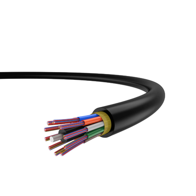 GYFTY Outdoor Armored Optical Fiber Cable with FRP Strength Member สําหรับระยะทางไกล