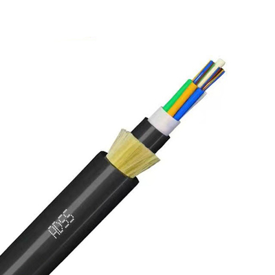 24 Core ADSS All-Dielectric Self-Supporting ADSS Fiber Optic Cable SM G652D พร้อมเส้นอารามิด