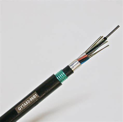High-Performance GYTA53 Double-Armored Double-Jacket Fiber Optic Cable for Harsh Environments