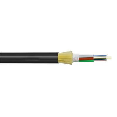 ชุดเดียว ADSS 24 Core All Dielectric คาเบลไฟเบอร์ออปติกที่รองรับตัวเอง