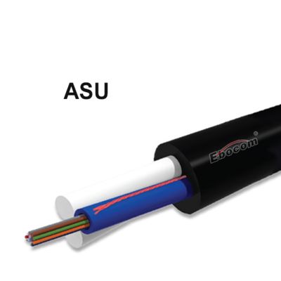 สายเคเบิลแบบหย่อน FRP เสริมแรง ASU Self-Supporting ขนาด 7.0/8.0 HDPE